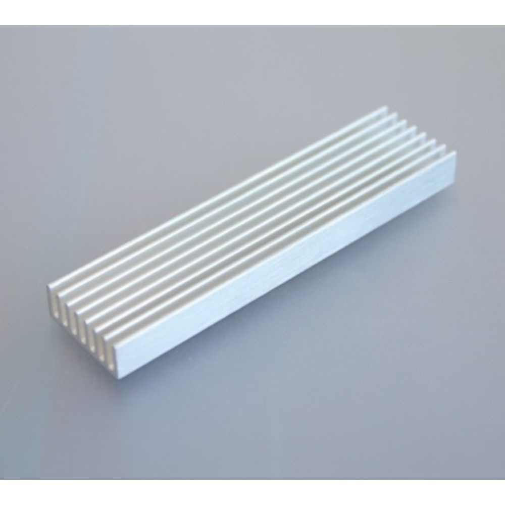 좋은소재 다용도 알루미늄 방열판(100x25x10mm/5세트) 오버클럭 컴퓨터 PC