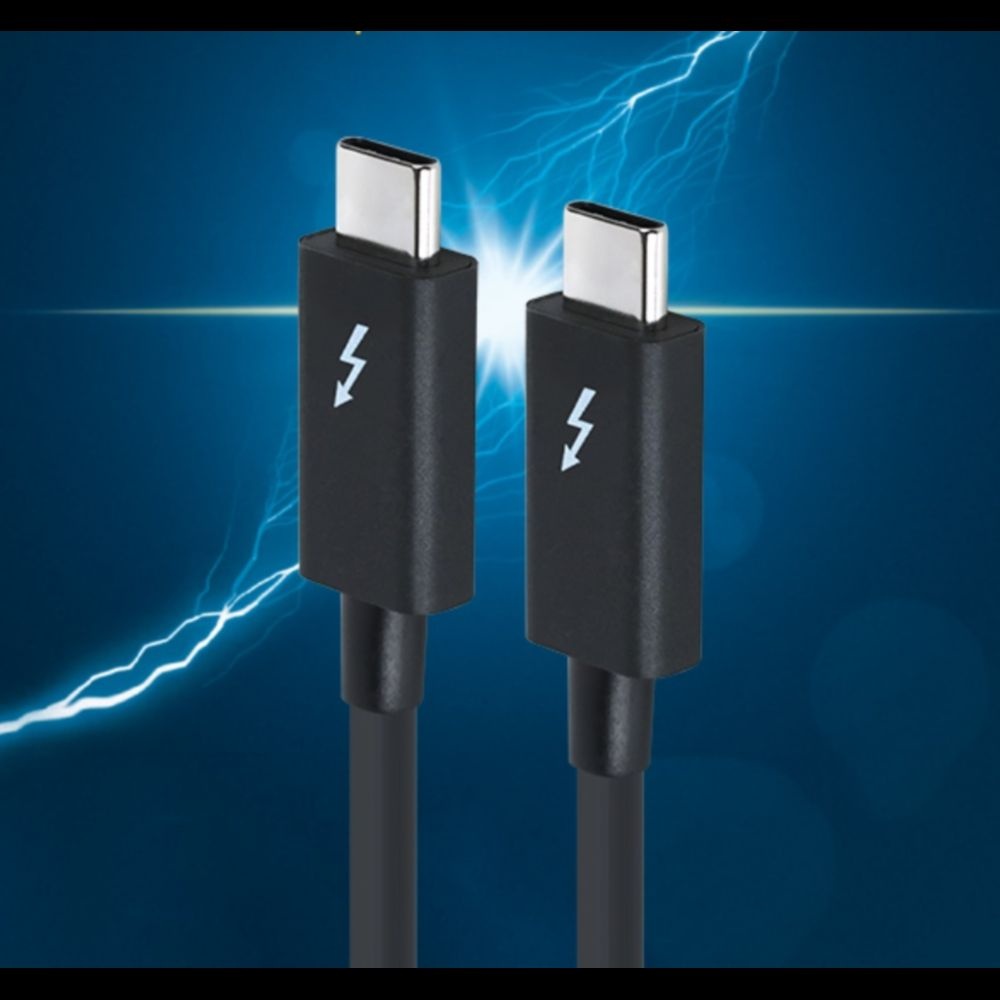 인텔공식인증/썬더볼트3 USB 20Gbps 슈퍼 패시브 케이블 / 연장 광 영상 선