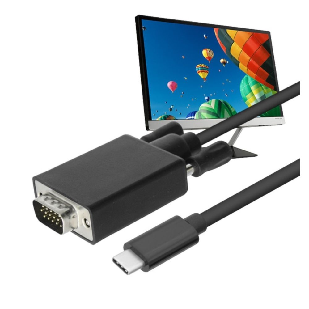 18Gbps 대역폭확장 21대9 USB to VGA케이블(1.5M) CABLE D-SUB RGB 광 액정