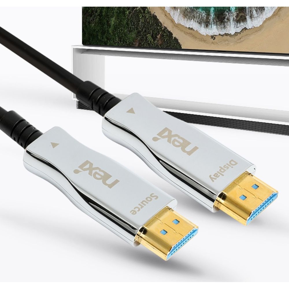 21대9 비율 48Gbps HDMI2.1 광케이블(10-50M) 페러럴 접속기 모듈 커넥터