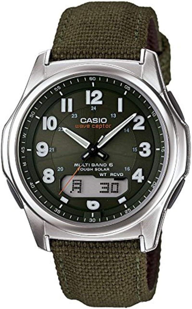 Casio wave ceptor 터프 솔라 멀티밴드 6 남성 시계 WVA-M630B-3AJF (Japan Import)