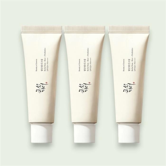 조선미녀 맑은쌀 선크림 50ml 3개 SPF50+ PA++++