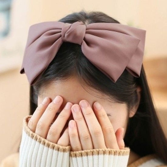 빅사이즈 리본 머리띠 인디펑크 디자인머리띠 디자인헤어밴드 데일리머리띠
