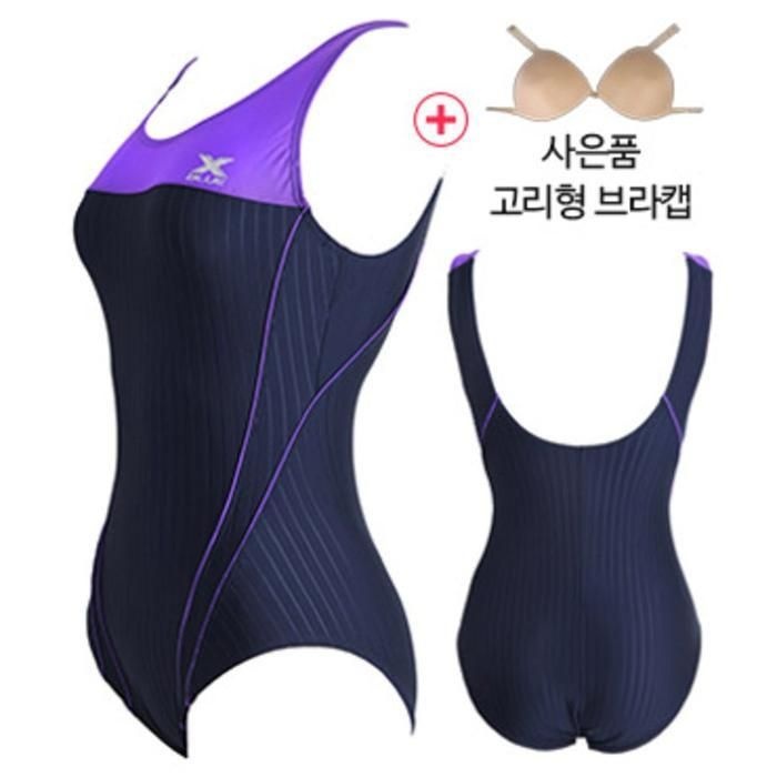 XBLUE XBLUE 여자 아쿠아로빅 원피스 수영복 B41617