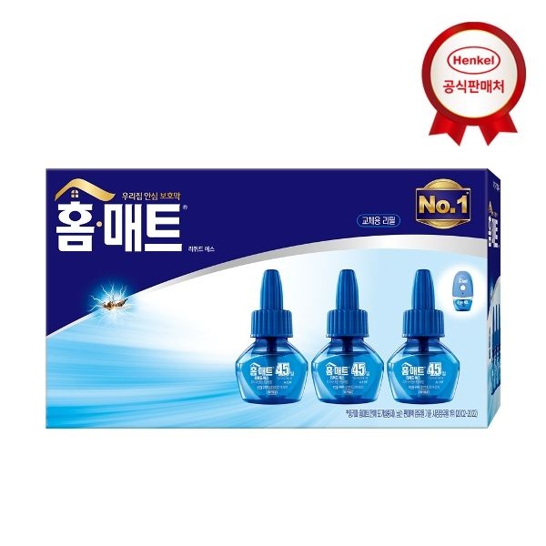 헨켈 홈매트 리퀴드 리필 3입
