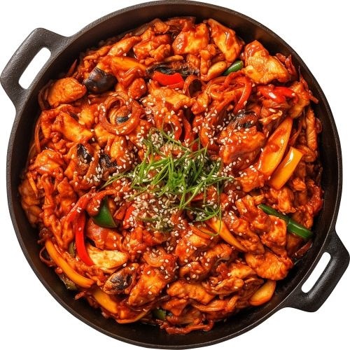 [온누리상품] [30년전통] 춘천식 매콤달콤 인생닭갈비 대용량 700g X 2팩