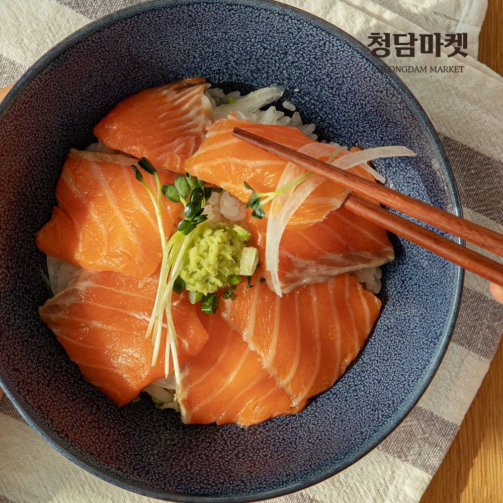 (현대Hmall) 슈페리어 노르웨이 생연어 슬라이스 1kg