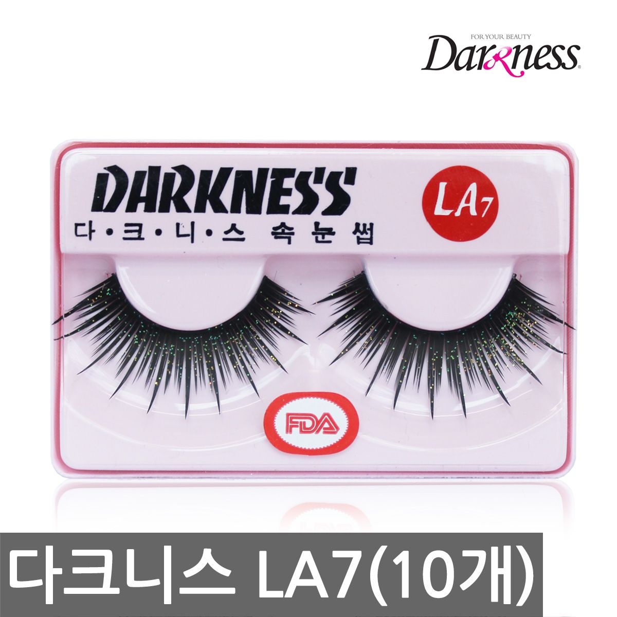 다크니스 속눈썹 LA 7 (10개) 엘에이 칠