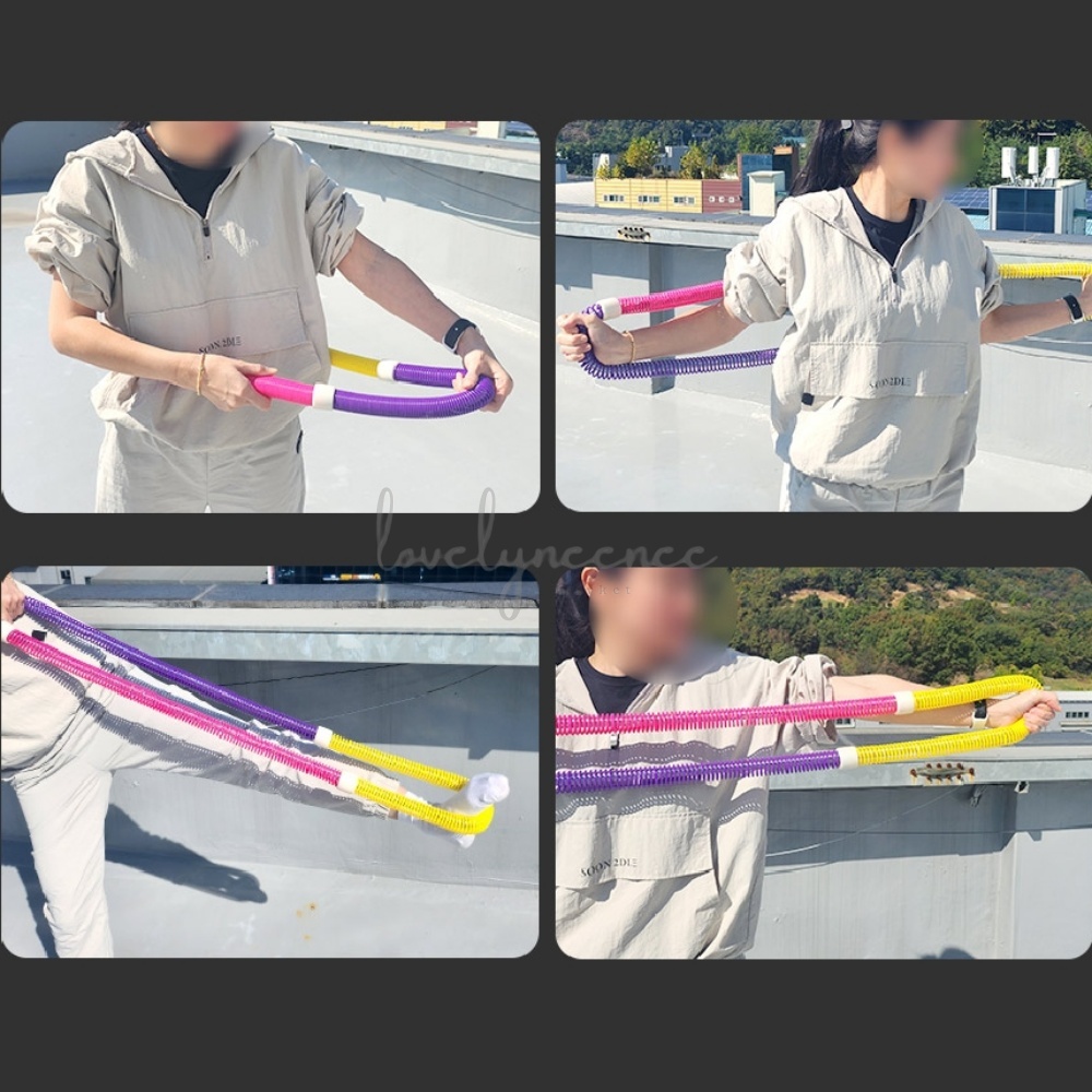 니니마켓 신개념 스프링 훌라후프 .