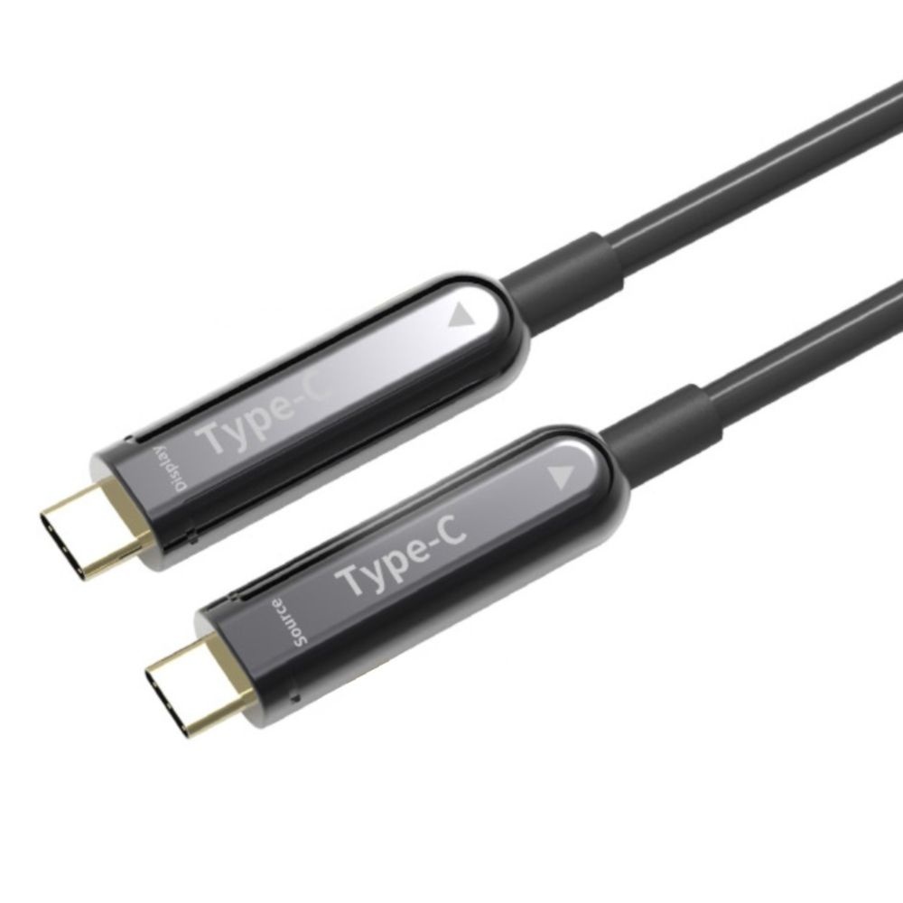 21대9화면비 21.6Gbps USB C-C광케이블(5-30M) 호환 영상 CABLE 어댑터 선