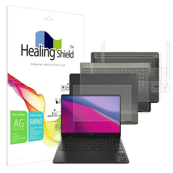 (현대Hmall) 아트박스/힐링쉴드 HP 오멘 슬림 16-an0023TX 저반사 필름1매 외부3종