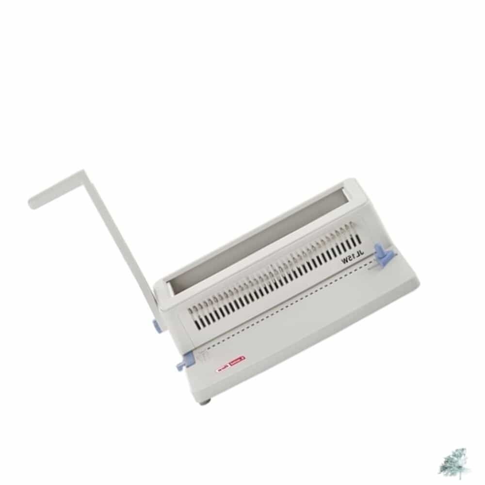 [컬러웨이브OEM]캔캔토토 와이어 링제본기 JL15W A4 15매 34홀 노트제작 문서제본 책자