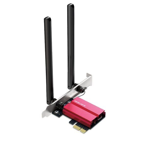 머큐시스 MA86XE AXE5400 Wi-Fi 6E PCle 트라이밴드 Bluetooth 5.2 데스크탑 랜카드