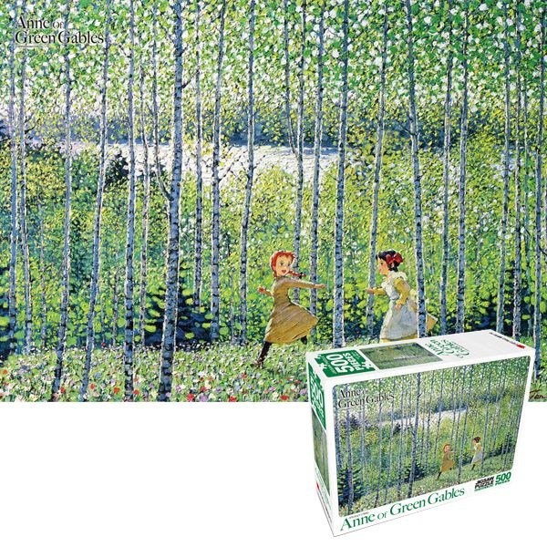 학산문화사 직소퍼즐 애니 빨강머리앤 자작나무숲의녹색바람 500피스