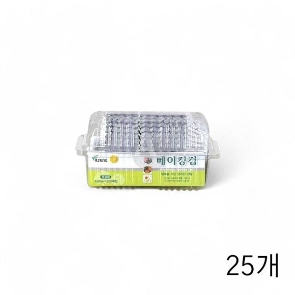 고품질 TBZ 일성 베이킹컵 40파이 200입 X 25개 업소용 은박컵 알루미늄컵 은박베이킹컵 반찬종지 WFM3A9F