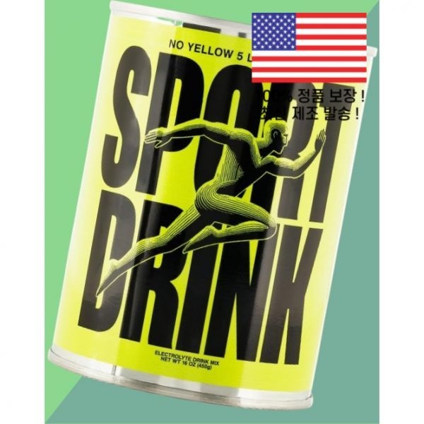 [해외] 스포츠드링크 전해질 일렉트로라이트 파우더 가루 분말 30회분 16온스 450g SPORT DRINK Electrolyte Powder 30 Servings 16oz 450g