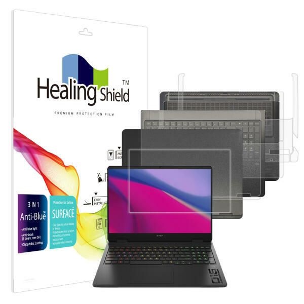 (현대Hmall) 아트박스/힐링쉴드 HP 오멘슬림 16-an0023TX 블루라이트차단1매 외부3종