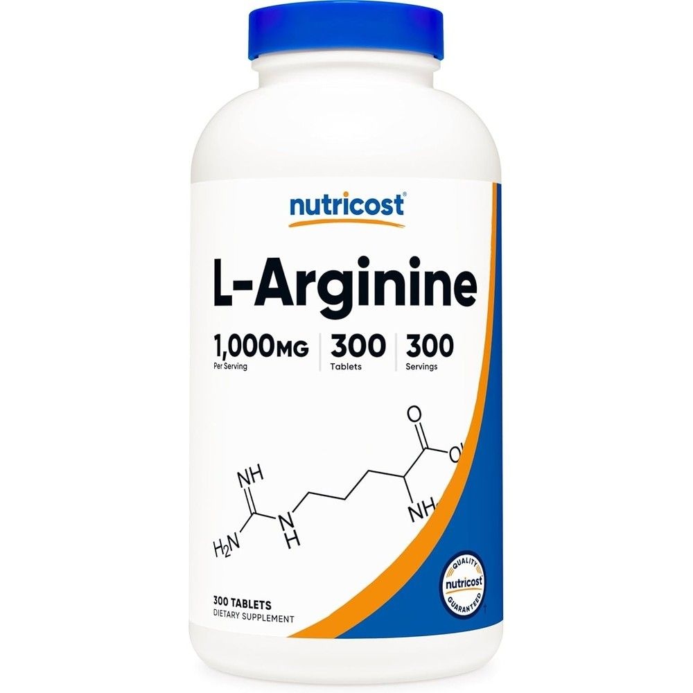 [해외] 뉴트리코스트 L 아르기닌 1000MG 300정