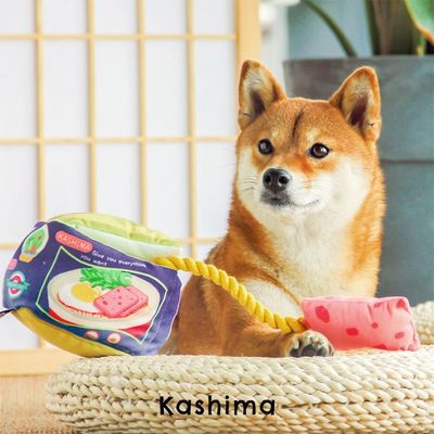 鹿島ノーズワークのおもちゃハム タグ遊び子犬猫