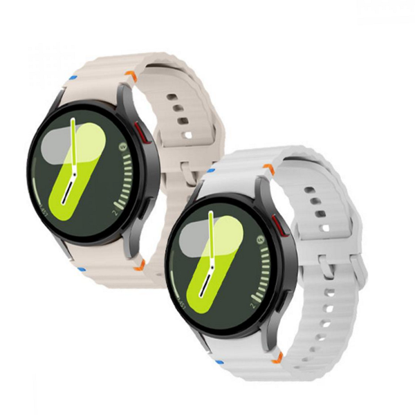 스포츠 갤럭시워치8 스트랩 투톤 갤럭시워치7 스트랩 실리콘 44mm 22mm 여성