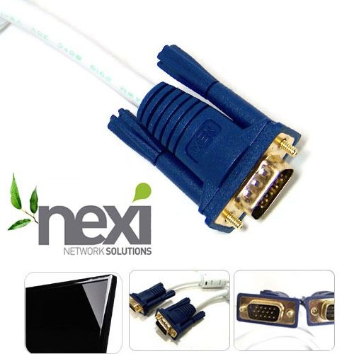 넥시 NX-R02M-GOLD (2M) RGB 고급형 골드 케이블 NX090