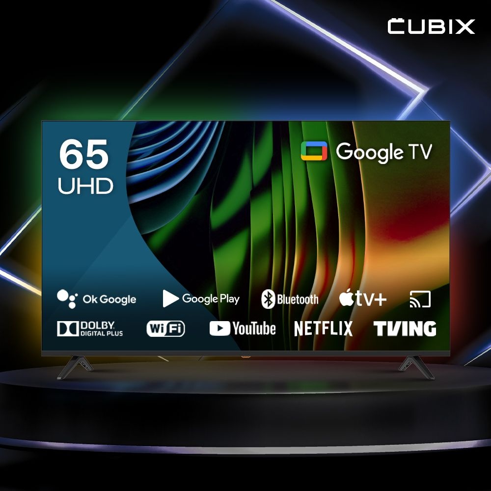 무빙큐빅스 블랙에디션 65인치 4K UHD 삼탠바이미 이동식 스마트 TV 삼텐바이미 중소바이미 스탠바이미