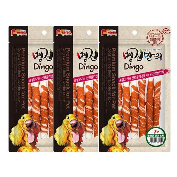(현대Hmall) 명견만리 연어 딩고스틱껌 7p x 3개