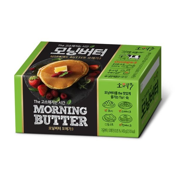 덴마크 동원 소와나무 모닝 버터 오메가3 450g