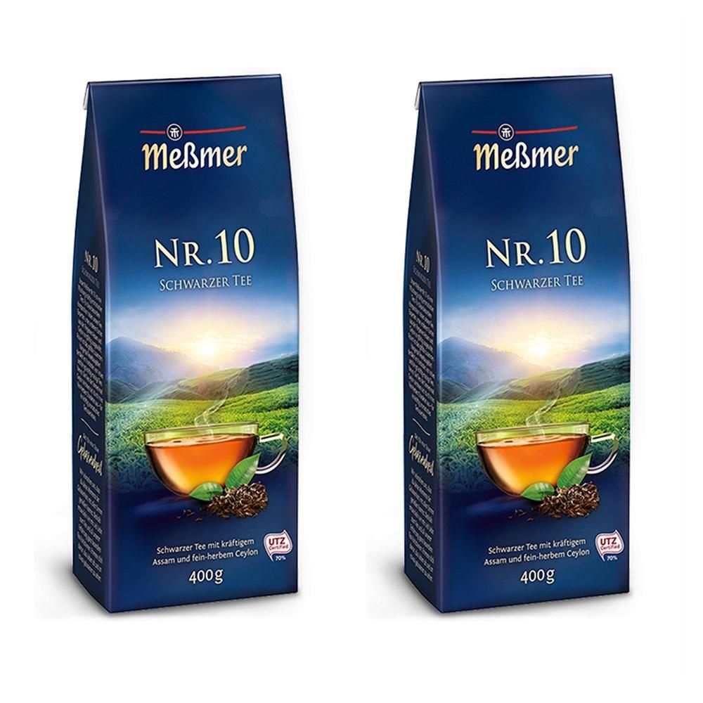 [해외] 메스머 NR.10 블랙 티 잎차 400g 2팩 Messmer NR.10 Black tea 400g
