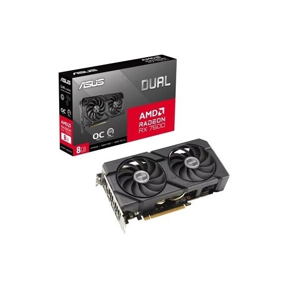 ASUS DUAL 라데온 RX 7600 O8G EVO OC D6 8GB 대원씨티에스