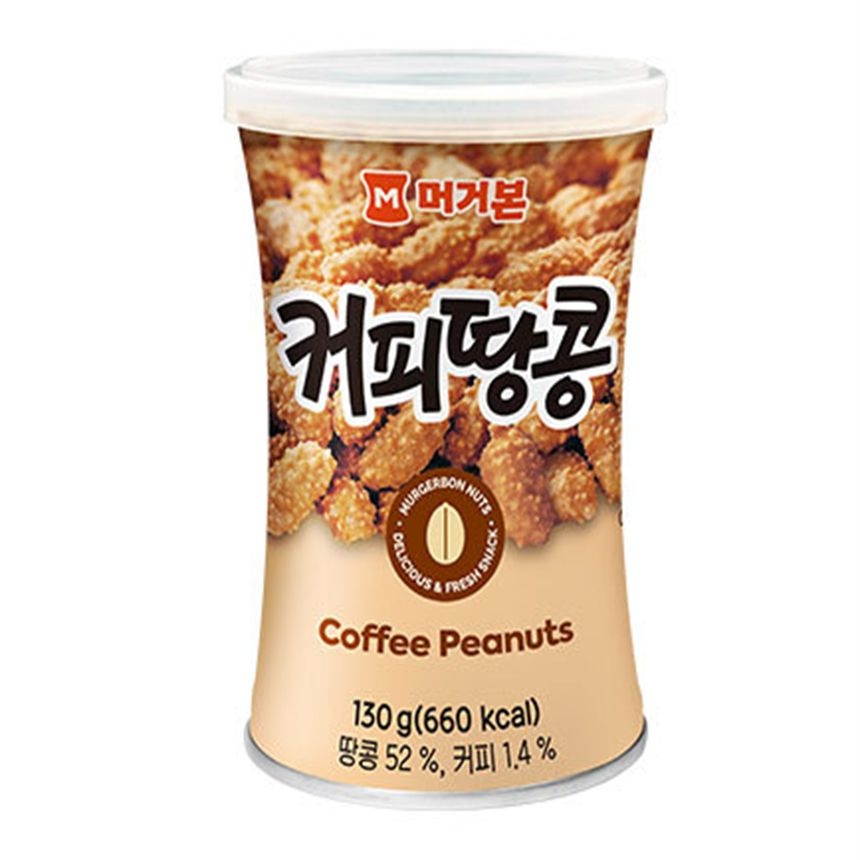 머거본 커피땅콩130g 1캔