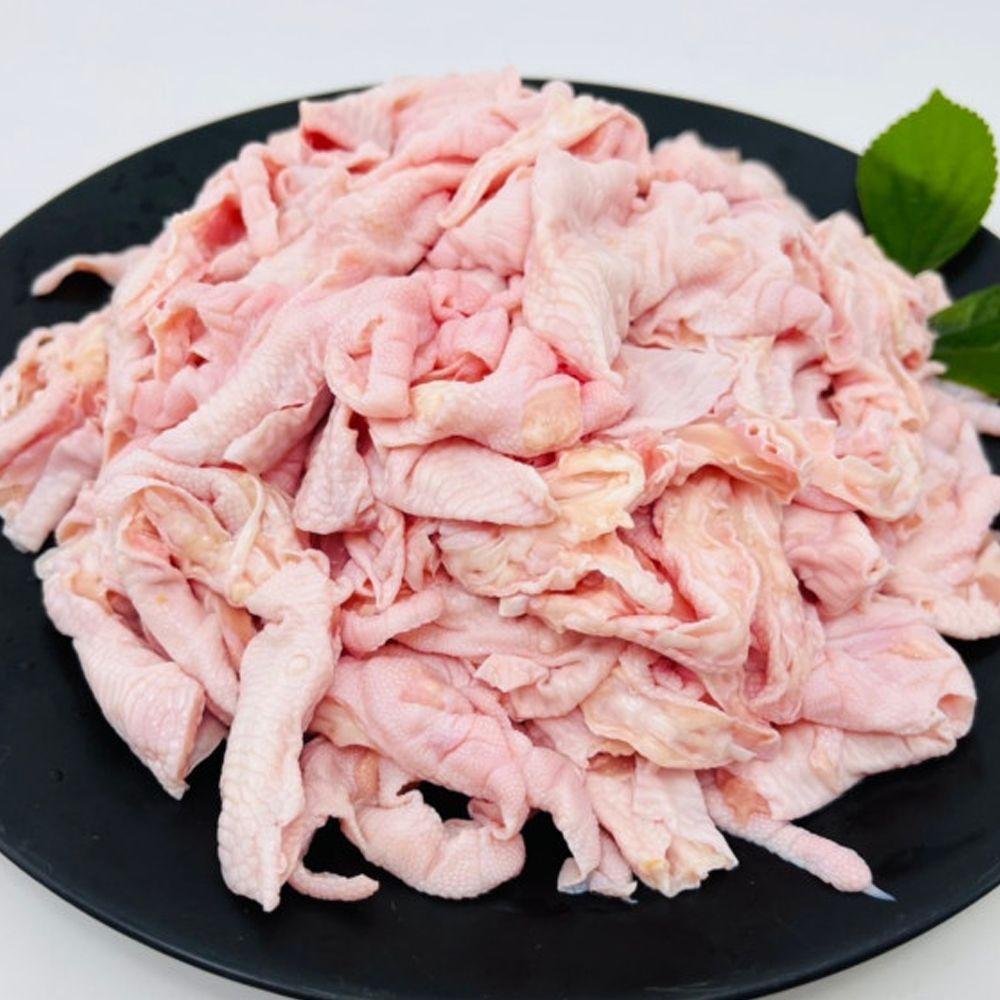 국내산 생 무뼈닭발 1kg 2kg 냉동 손질닭발 뼈없는닭발 생닭발