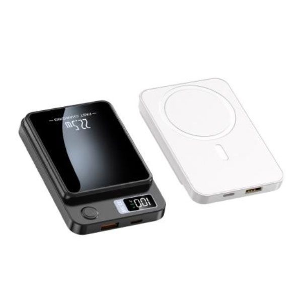 컴스 UB92930 맥세이프 지원 고속 무선충전 보조배터리 10000mAh