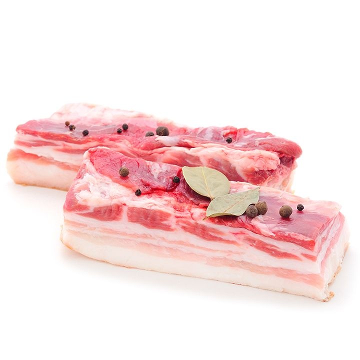 삼삼한 냉장 이룸한돈 미박삼겹살500g2팩총1kg수육용(진공포장)