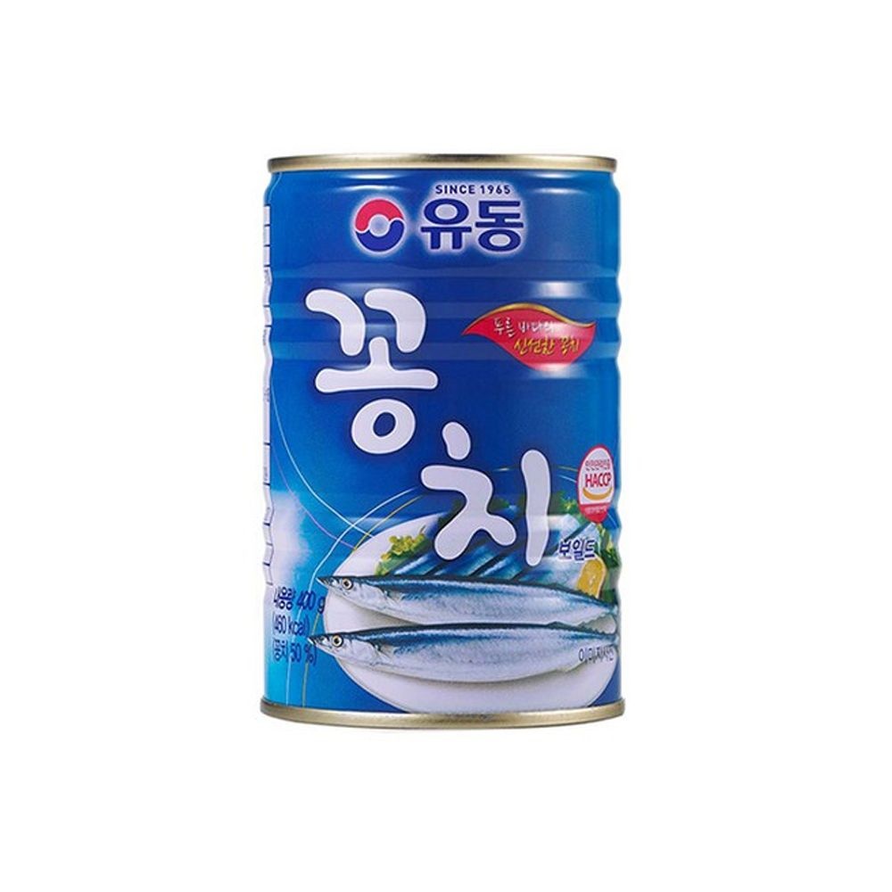 유동 꽁치 통조림 400g