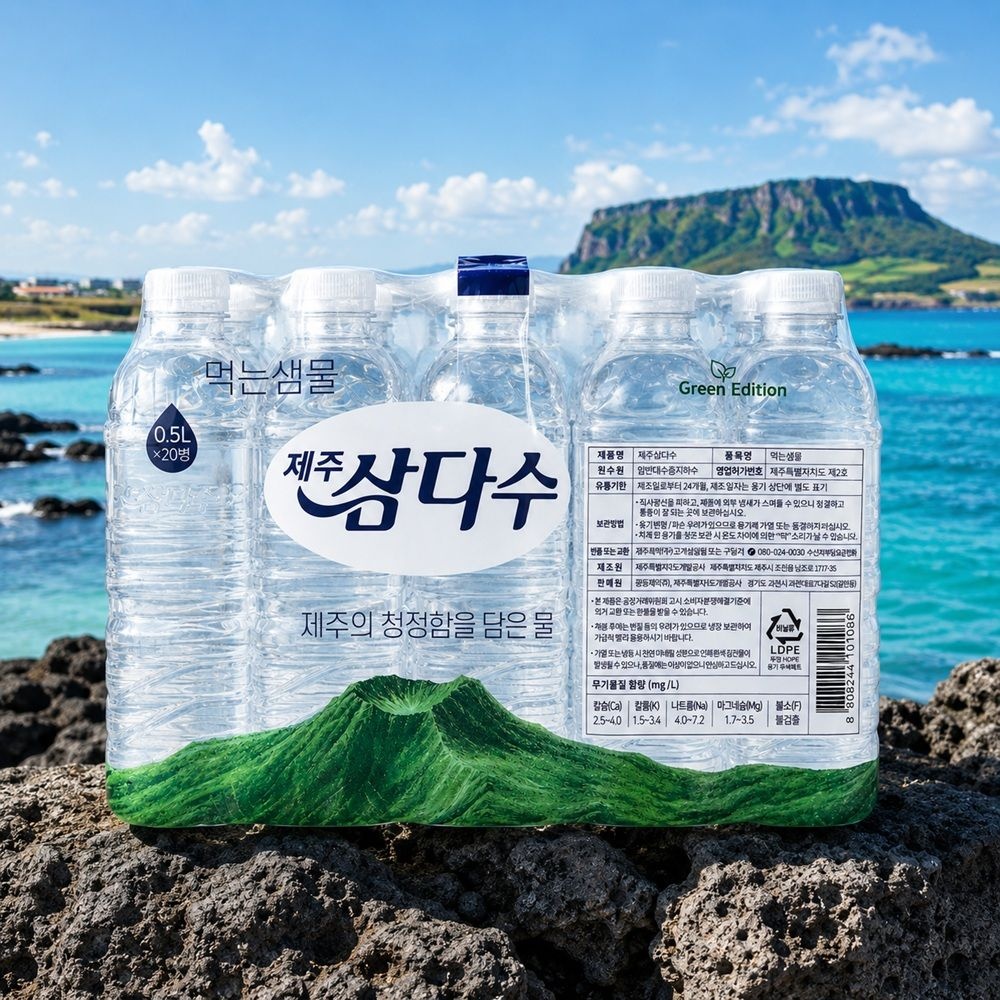 삼다수 광동 제주 삼다수 500ml 40개