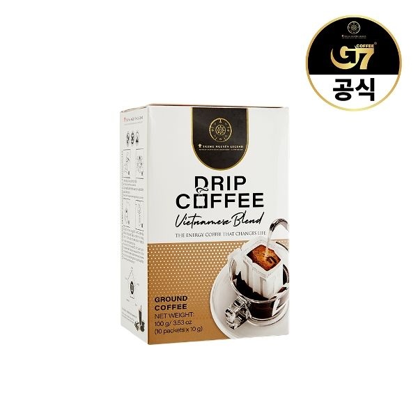 G7 쭝웬 레전드 드립 베트남이즈블렌드 10g x 10개입 3개 (총...
