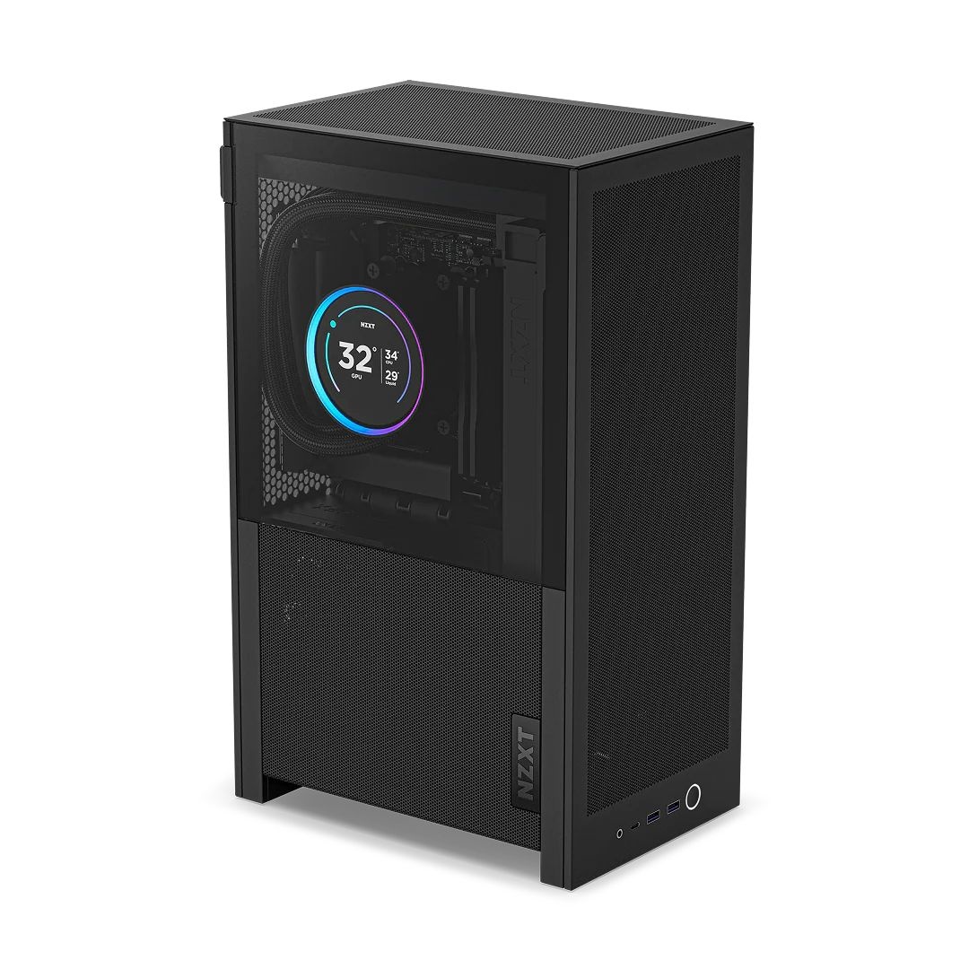 NZXT [NZXT 공인 판매처] H2 Flow Mini-ITX 미니 게이밍 PC 케이스