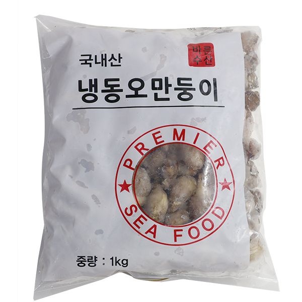 바른수산 삼둥이수산 국내산 냉동 오만둥이 5kg (1kgX5개) 미더덕