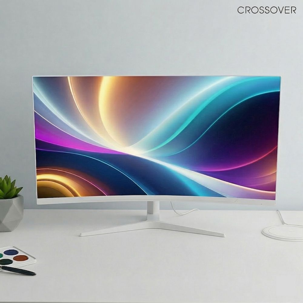 크로스오버 34QW290GM 86cm 커브드 와이드 200Hz 게이밍 컴퓨터 모니터 업그레이드이벤트