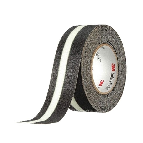 고품질 690 띠축광 미끄럼방지 테이프 블랙 50mm x 20M 논슬립 공장 로비 WFO0C7Z