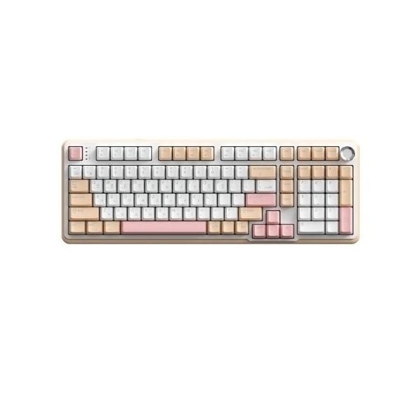 ACER 유,무선,블루투스 기계식 키보드, 에이서 OKR258 선셋 피치 몽글몽글USB