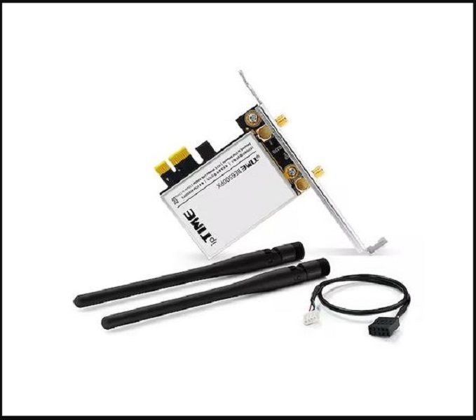 아이피타임 EFM ipTIME BE6500PX 와이파이 무선 PCI-E 랜카드 AP 블루투스 5.4