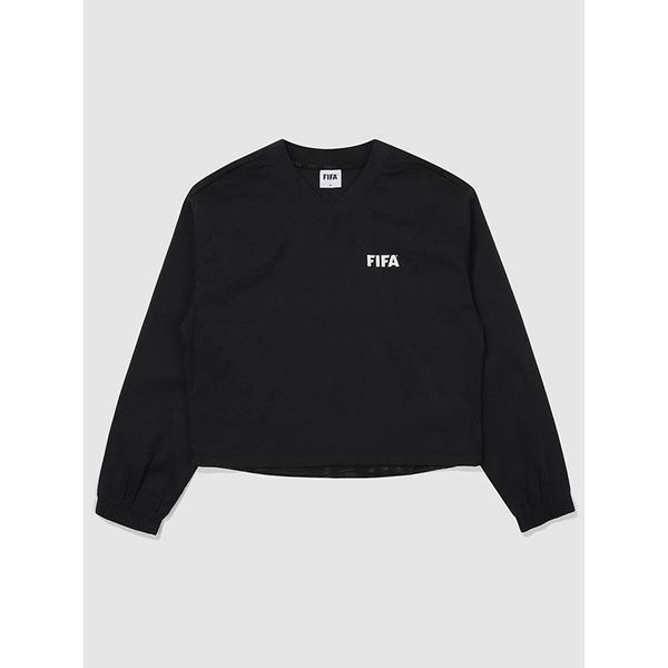 피파1904 [하프클럽]우먼스 브이넥 피스테 블랙(FF32PI20W_160)