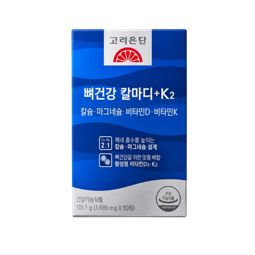 고려은단 뼈건강 칼마디 K2 60정 X 1개