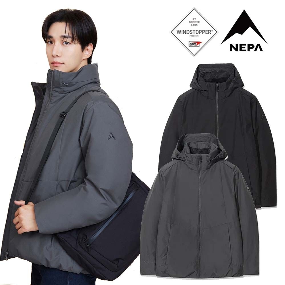 [롯데온] 26S/S역시즌 남성 벤투스 윈드스토퍼 구스다운 자켓 7L72065 (169,650원/무배)
