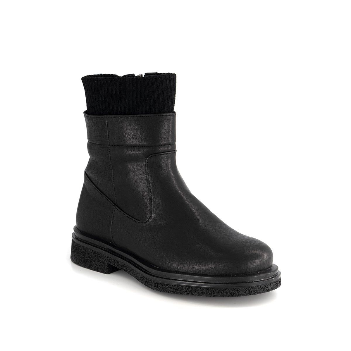닥스 <매장정품> DAKS 닥스 [SSG] 여성 Exclusive 니트콤비 컴포트 앵클부츠 DLB520LS10(블랙) 1574772
