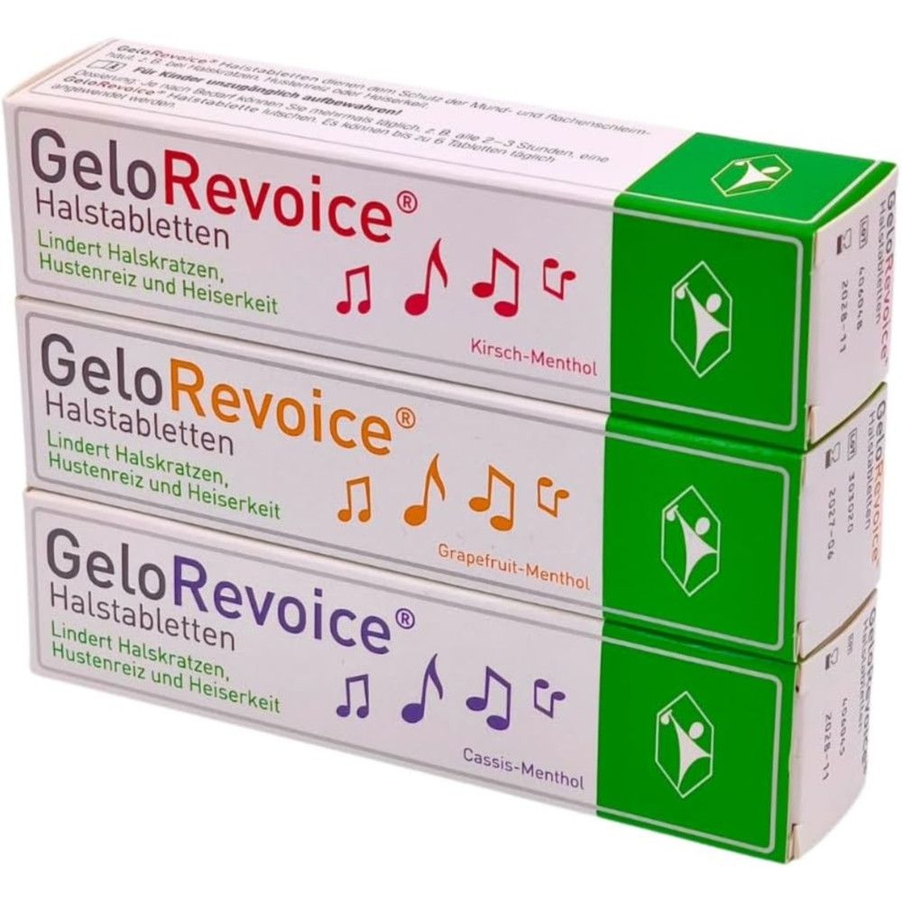 겔로리보이스 GeloRevoice 목캔디 60정 3박스