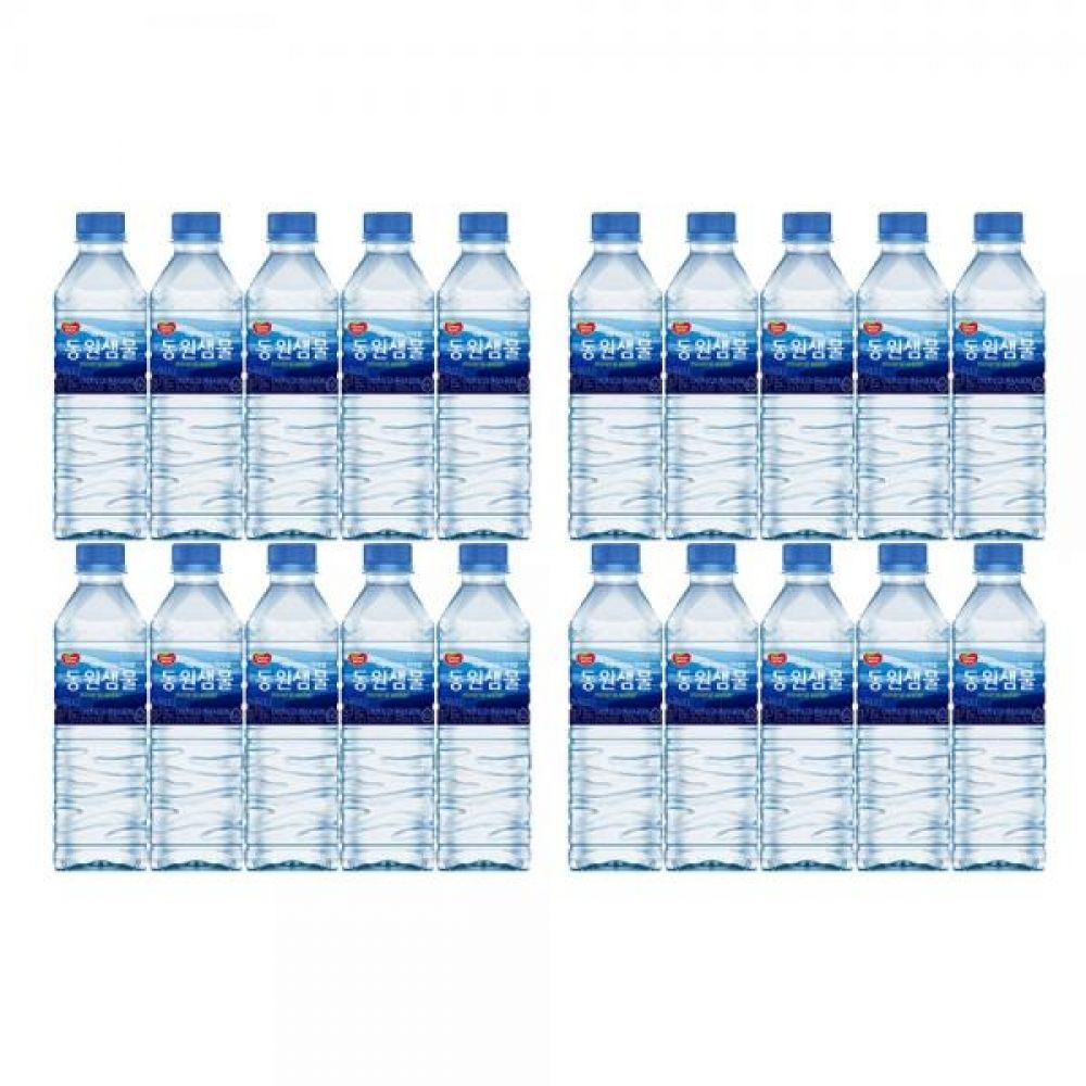 동원샘물 먹는샘물 500ml 20개
