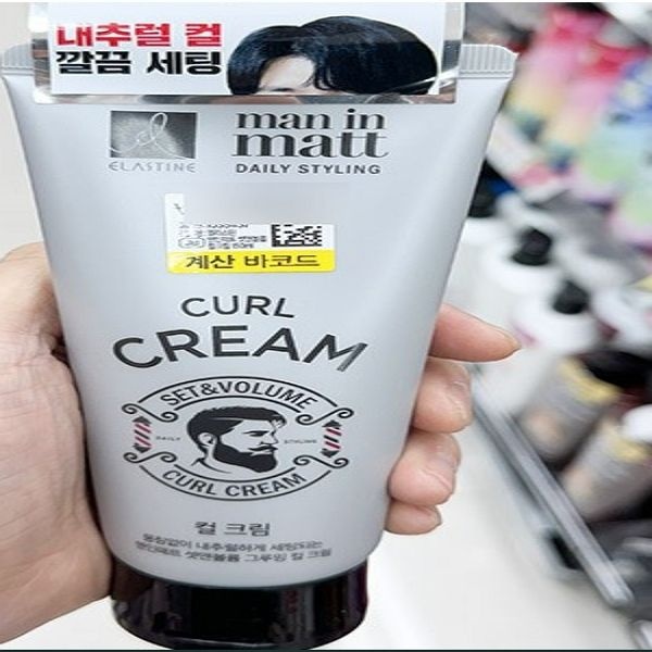 [오늘출발] 엘라스틴 맨인매트 셋앤볼륨 컬크림 150 ml